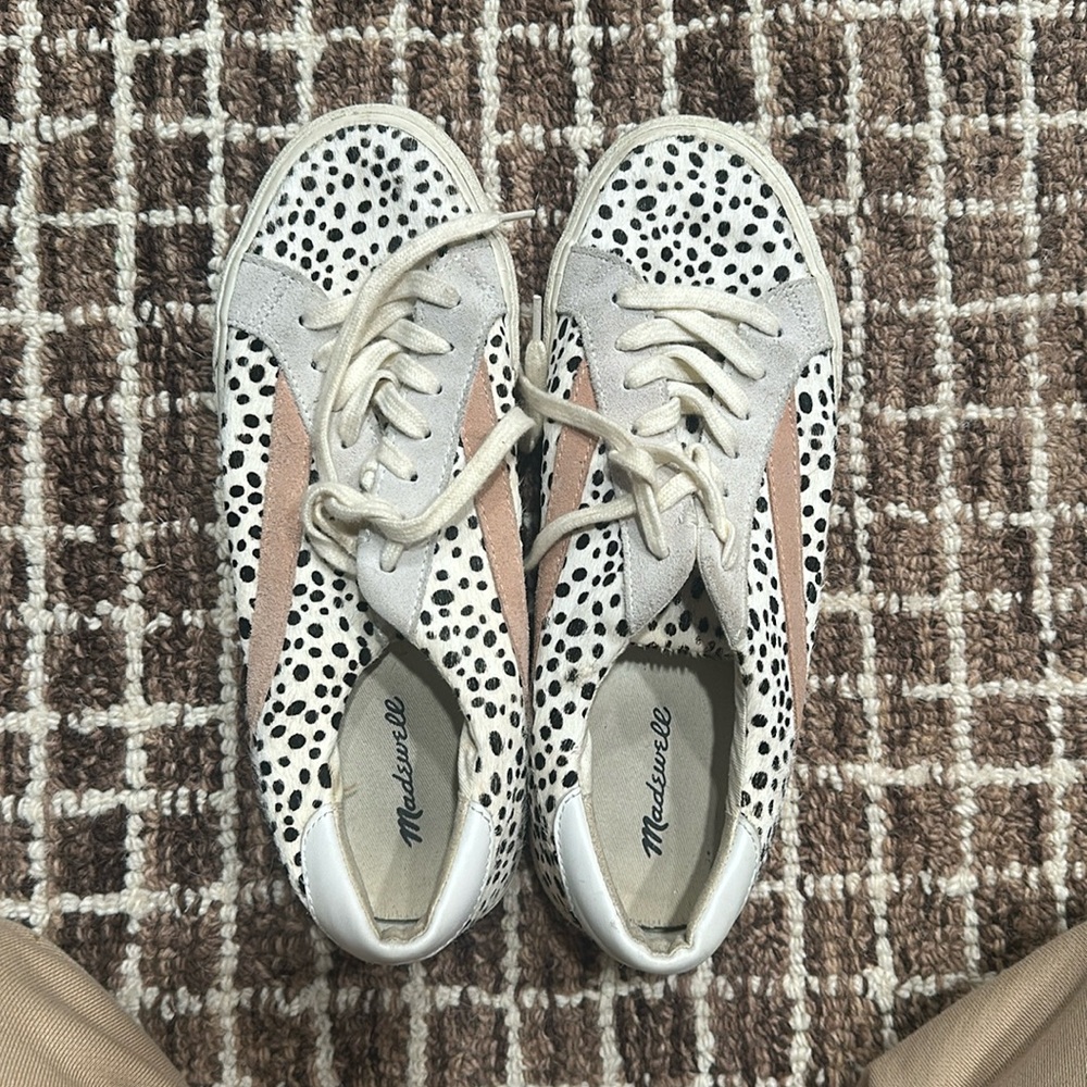 Madewell fur sneakers